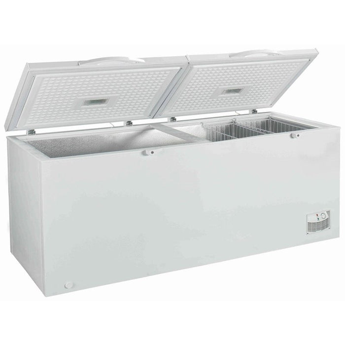 Crown CHF700 E freezer, 658 l, E, White, Static