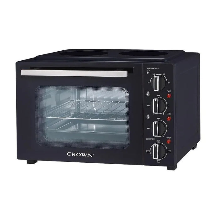 Cooker (mini) Crown CMO-352CER, 2 current, Black