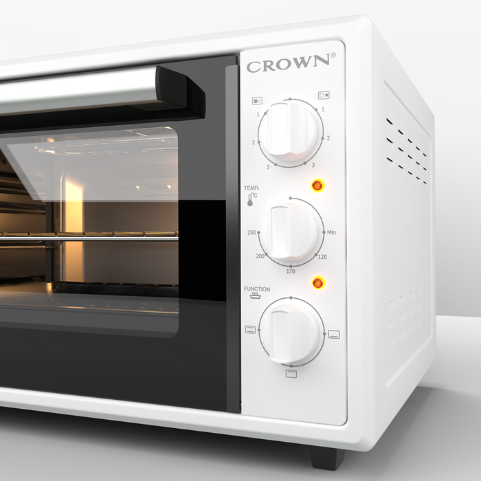 Cooker (mini) Crown CMO-466WF, 2 current, White