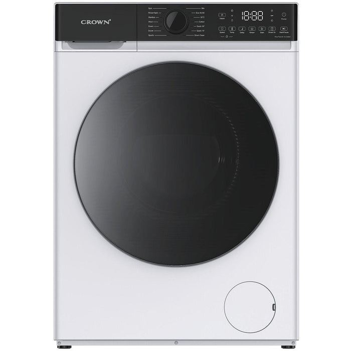 Crown CWM8512JW Washing Machine, 1200 rpm, 8.00 kg, A, White