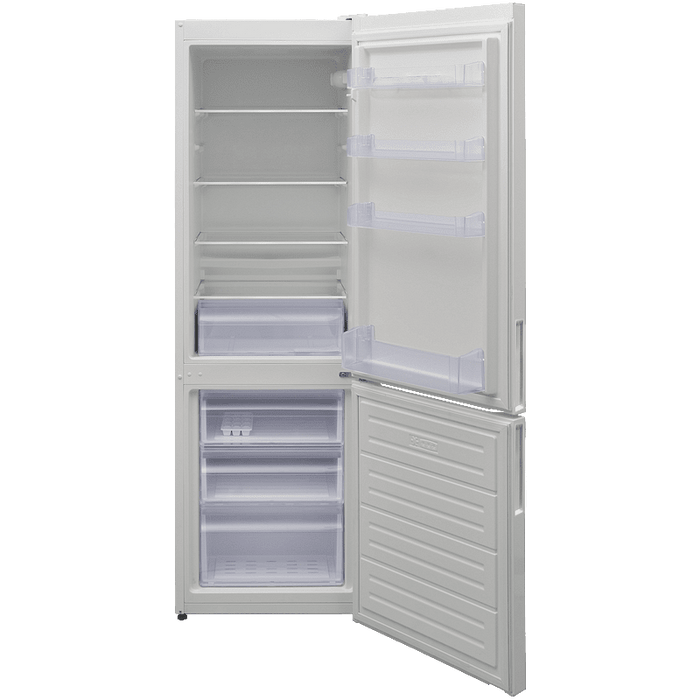 Crown GN 3130E fridge freezer, 268 l, E, White, Static