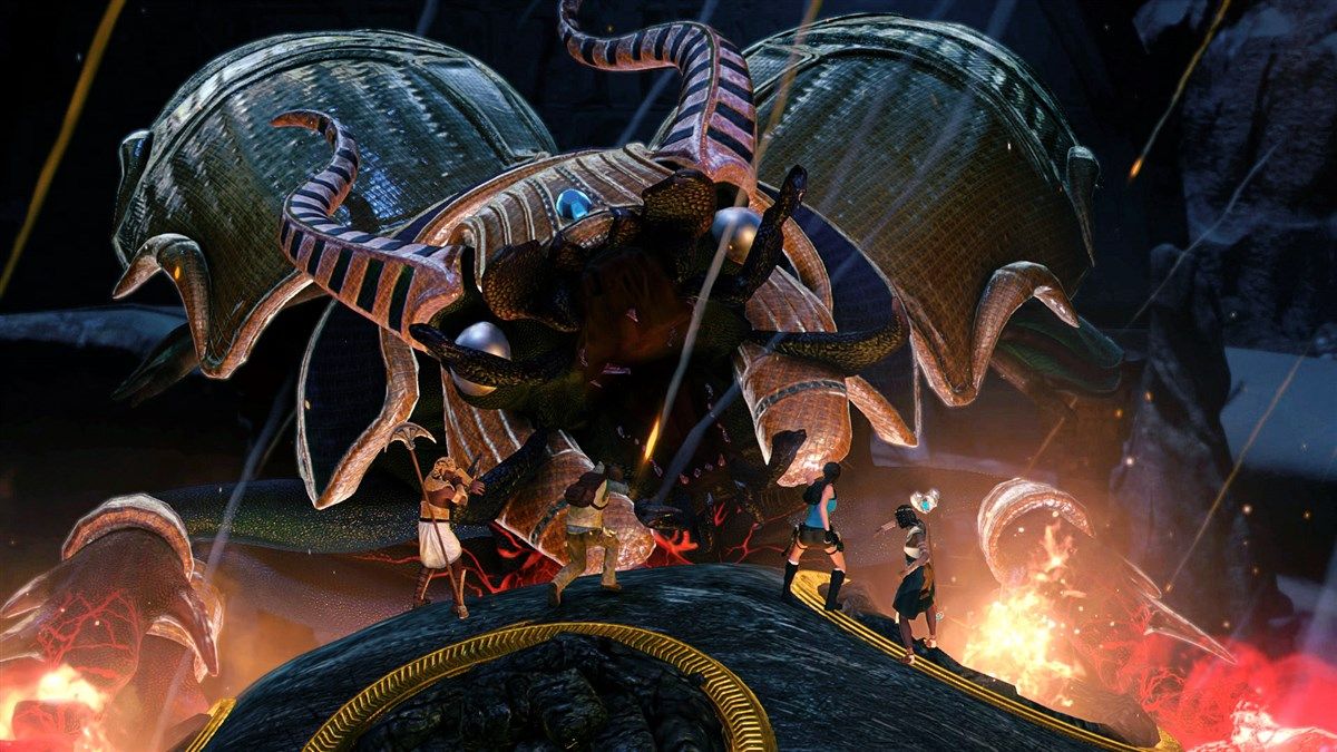 Game LARA CROFT AND THE TEMPLE OF OSIRIS PLAYSTATION 4 PS4