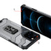 Crystal Ring Case Kickstand Tough Rugged Cover for iPhone 13 Pro black - Cell phone cases and covers<<<HurtelXML