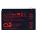 CSB GP12120F2 12V 12Ah battery - BatteriesZSI-AKU<<<Emergency power systemZSI<<<ActionPL