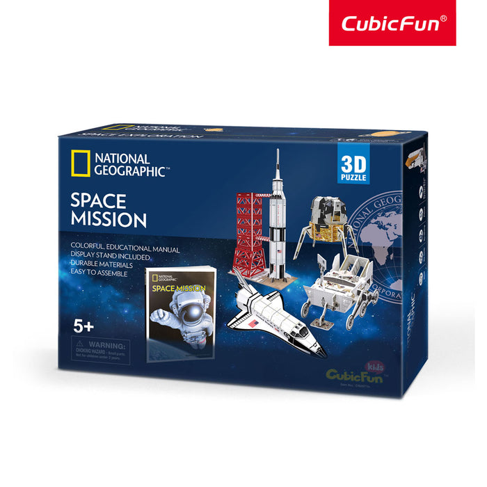 CubicFun Puzzle 3D National Geographic Space Mission 80h.