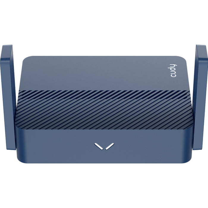 Wireless router Cudy TR3000 VPN Travel router AX3000, 2.5Ghz WAN, USB-C, 2 x antennas, blue