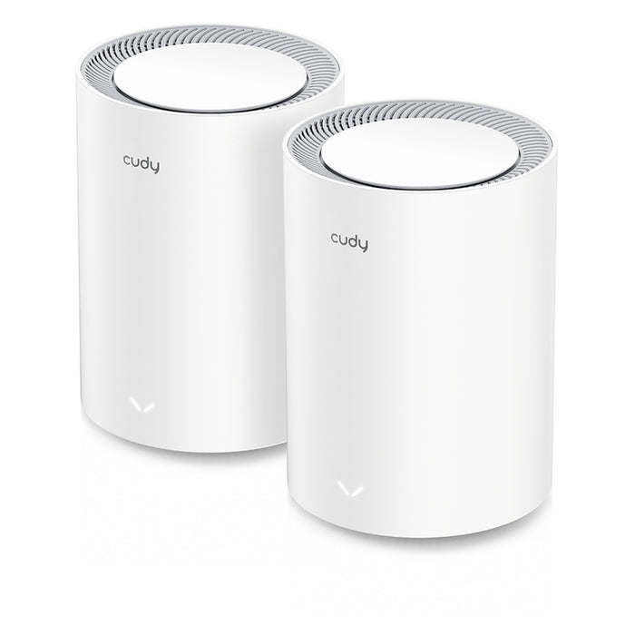 Wireless MESH system Cudy M3000, 2 pieces, AX3000 Dual Band, 2.4/5 GHz, 574 - 2402 Mbps