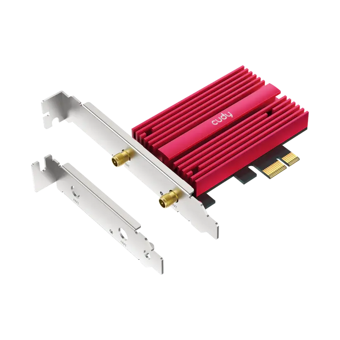 Network card Cudy WE9300S, Tri-Band WiFi 7 PCI-e, 5760 + 2880 Mbps