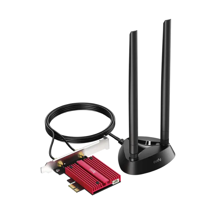 Network card Cudy WE9300S, Tri-Band WiFi 7 PCI-e, 5760 + 2880 Mbps