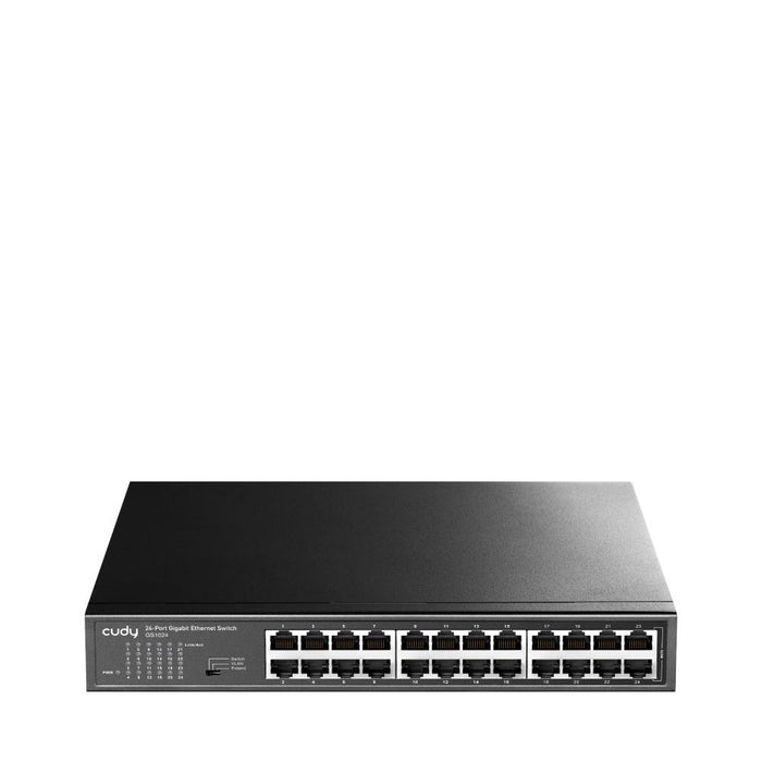 Switch Cudy GS1024, 24 ports, 10/100/1000, Auto-MDI/MDIX, for 19" rack