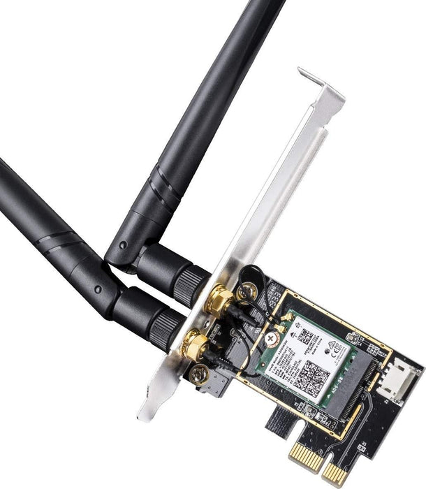 Network card Cudy WE3000, WiFi 6, PCIe, 2.4/5 GHz, 574 - 2402 Mbps