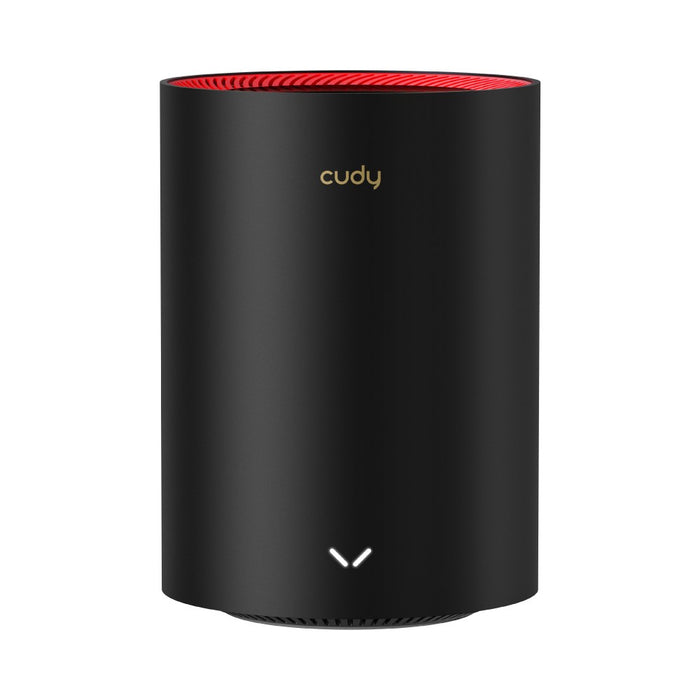 Cudy M3000 2-Pack Dual-band (2.4 GHz / 5 GHz) Wi-Fi 6 (802.11ax) Black, Red 1 Internal