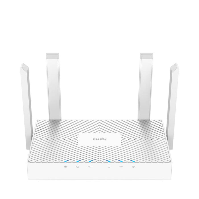 Wireless router CUDY WR1300E, Dual-band AC1200, 300+867 Mbps, 3xGigabit