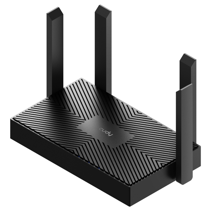 Wireless router Cudy WR1500, AX1500, Gigabit Wi-Fi 6, 4×10/100/1000