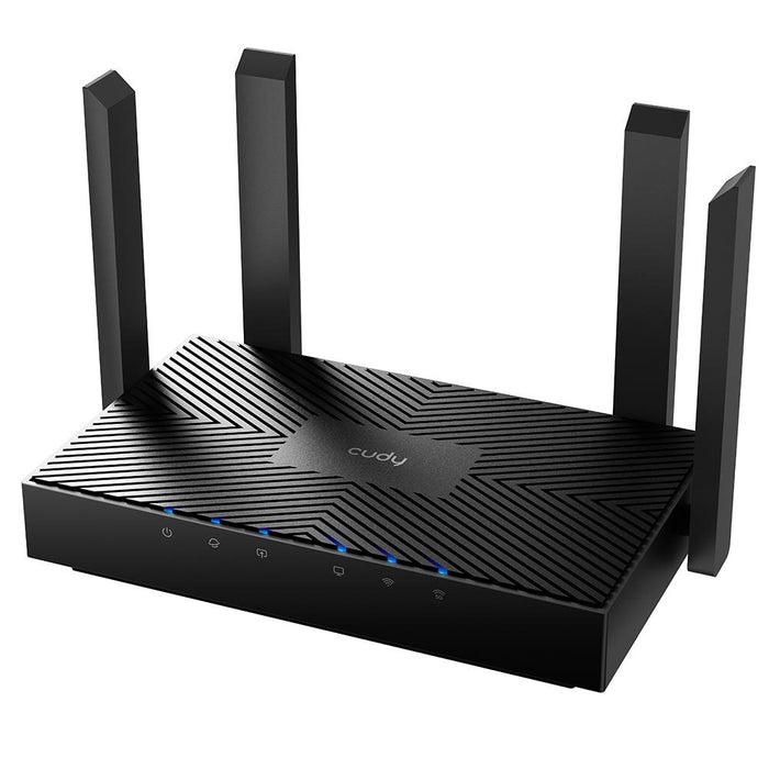 Wireless router Cudy WR3000, AX3000, 2.4/5 GHz, 574 - 2402 Mbps, 10/100/1000