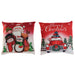 Cushion DKD Home Decor Christmas Multicolour Polyester 40 x 10 x 40 cm (2 Units) - Декорация и Осветление<<<Дом