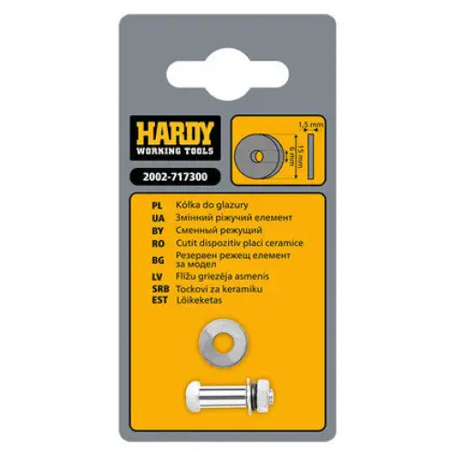 CUTTER FOR TILE MACHINE HARDY 73 HARDY 15X6X1.5 - Машини за рязане на плочки<<<Триони и циркуляри<<<Инструменти и