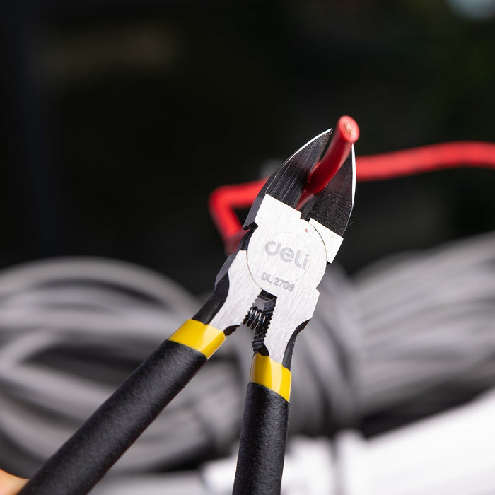 Cutting Nippers 6’’ Deli Tools EDL2706 (black) - Pliers<<<Tools<<<InnproXML