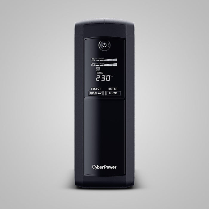 CyberPower Tracer III VP1600ELCD-FR uninterruptible power supply (UPS) Line-Interactive 1.6 kVA 900 W 5 AC outlet(s)