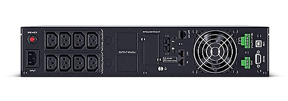 CyberPower OLS1500ERT2UA uninterruptible power supply (UPS) Double-conversion (Online) 1.5 kVA 1350 W 8 AC outlet(s)