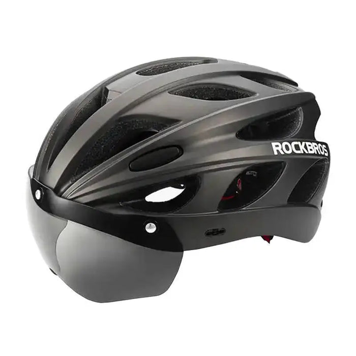 Cycling Helmet with glasses Rockbros TT-16 (black) - Helmets<<<Bicycle accessories<<<Sport<<<InnproXML