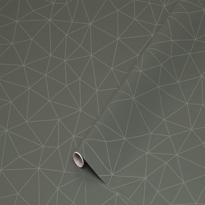 DECORATIVE FOIL 67.5X200 CM DC-FIX TEKO SILVER