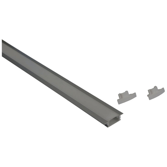 ALUMINUM PROFILE FOR LED STRIP FOR INSTALLATION. MAT 3M D-IL