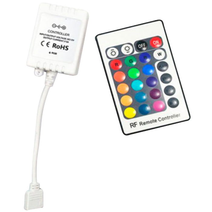RF CONTROLLER FOR RGB 24 BUTTONS PLASTIC D-IL