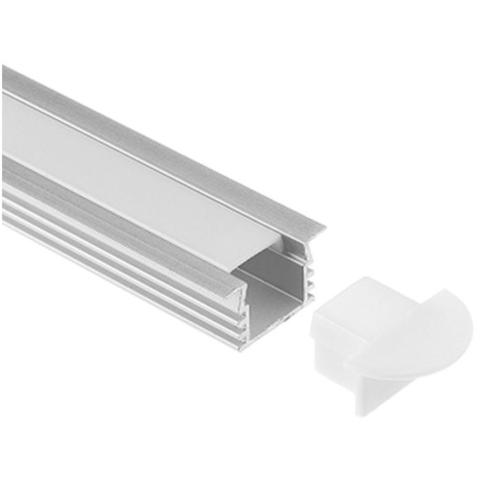 ALUMINUM PROFILE FOR LED STRIP FOR INSTALLATION 3M D-IL