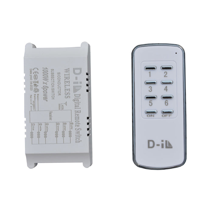 RF CONTROLLER SIX CHANNELAND-IL D-IL