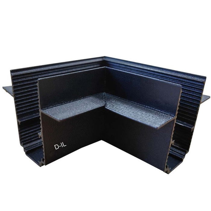 BUILT-IN CORNER FOR MAGNETIC-RAIL MOUNTING D-IL