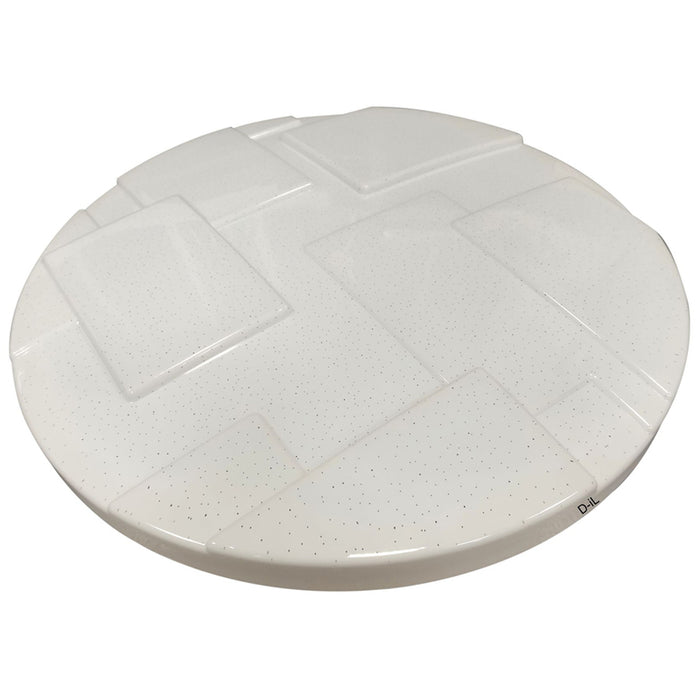 LED CEILING LAMP 10W 3000-6500K WITH KEY F26CM 800LM D-IL LABYRINTH