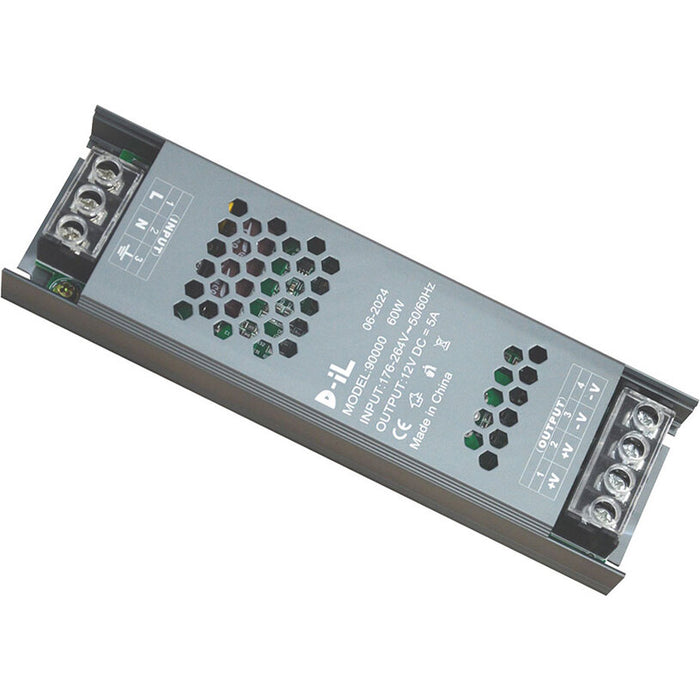 POWER SUPPLY LED STRIP ULTRA 60W 12V D-IL