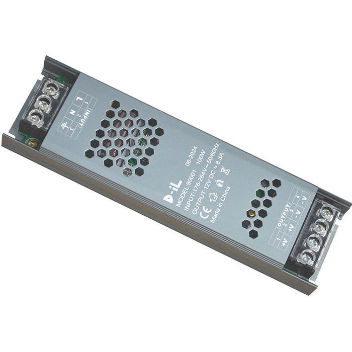 POWER SUPPLY LED STRIP ULTRA 100W 12V D-IL