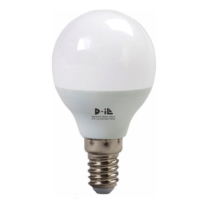 LED BULB BALL E14 G45 5W 425LM 3000K D-IL