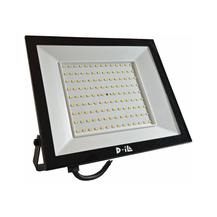 LED FLOODLIGHT 150W 6500K 13150LM IP65 BLACK D-IL