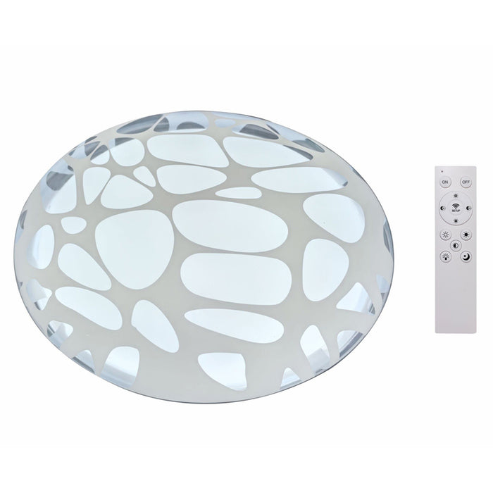 LED CEILING LAMP 64W 5440LM 3000-6500K WITH REMOTE D-IL DOUBLE COVER 2