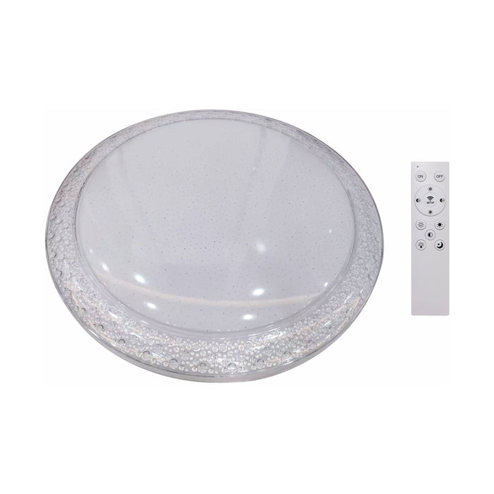 LED CEILING LIGHT 40W 3CCT 3200LM REMOTE CONTROL D-IL BUBBLES RING 2