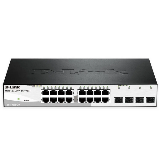 D-LINK 20-Port Layer2 Gigabit Smart Managed Switch - Switch - CLI Managed<<<Мрежи<<<Мрежи и умен дом<<<ALSO