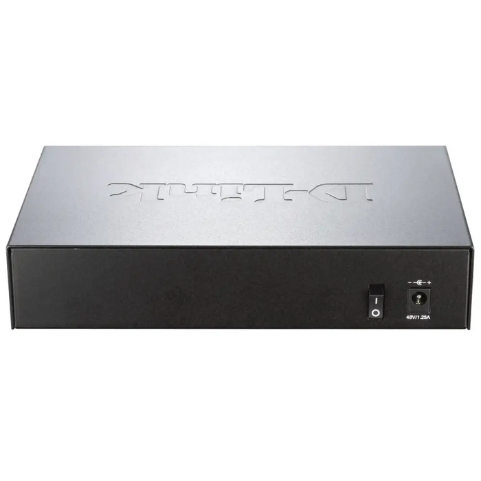 D-Link 8-port 10/100/1000 Desktop Switch w/ 4 PoE Ports - Неуправляеми комутатори<<<D-LINK мрежови