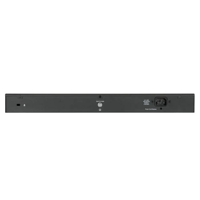 D-Link DGS-1100-26MPV2 network switch Managed L2 Gigabit Ethernet (10/100/1000) Power over Ethernet (PoE) Black