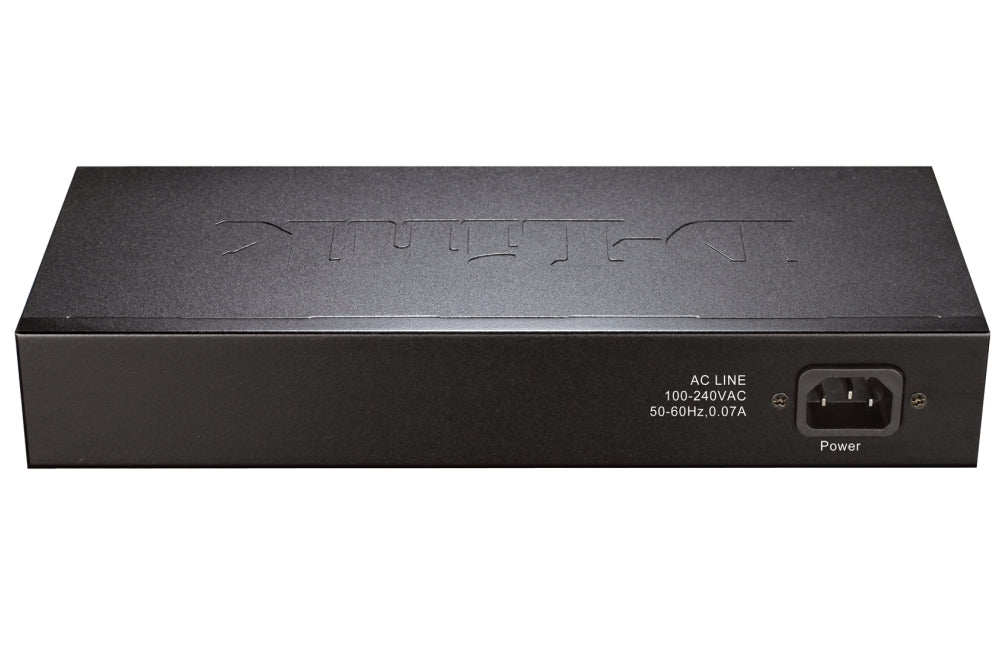 D-Link 16-Port 10/100Mbps Fast Ethernet Unmanaged Switch, rack mountable