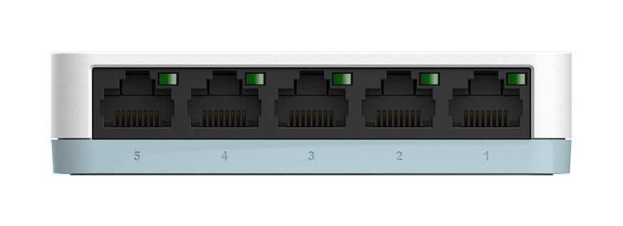 Switch D-Link DGS-1005D/E, 5 ports, 10/100/1000, Gigabit, Desktop