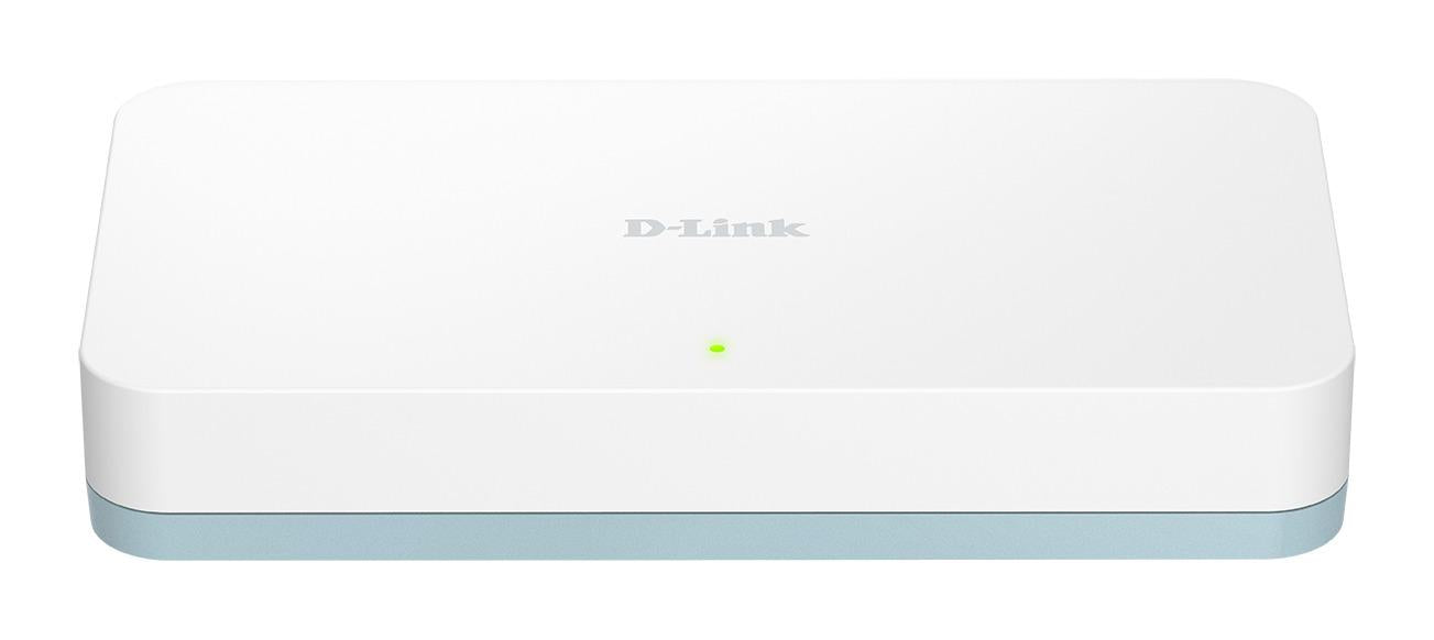 Switch D-Link DGS-1008D/E, 8 ports, 10/100/1000, Gigabit, Desktop