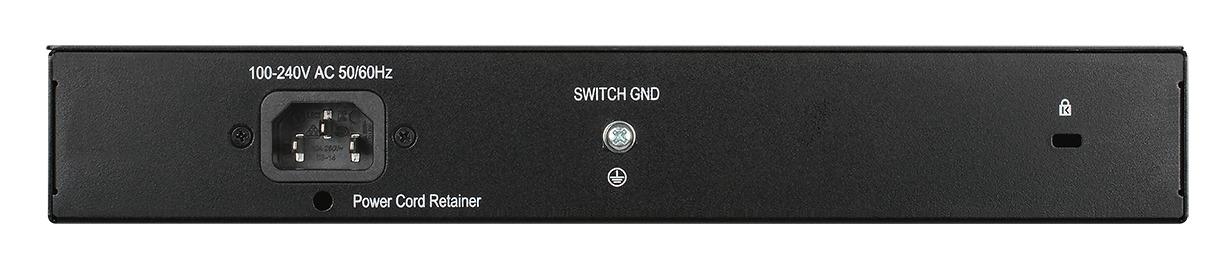 Switch D-Link DGS-1008MP, 8-port PoE 10/100/1000 Gigabit, unmanaged desktop switch