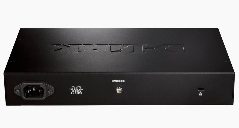 D-Link 16-Port 10/100/1000Mbps Copper Gigabit Ethernet Switch, rack mountable