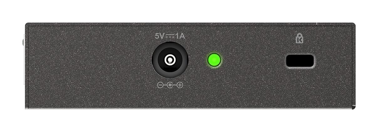 Switch D-Link DGS-108/E, 8 ports, 10/100/1000, Gigabit, metal housing
