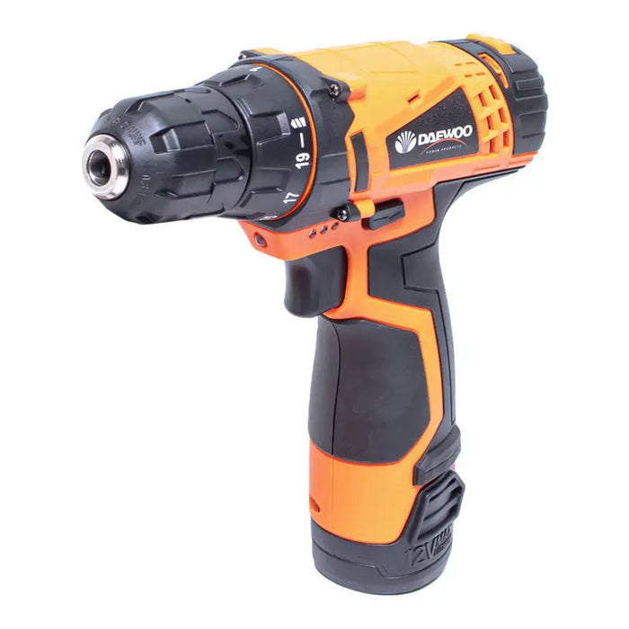 DAEWOO DALD1210 CORDLESS DRILL 12 V 18.00 nm NUMBER OF BATTERIES 1 1.30 Ah - Акумулаторни бормашини и
