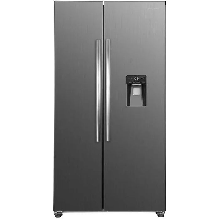 Refrigerator Side-by-Side Daewoo CSMSBS1ELVB3-EU*** , 439 l, E , No Frost , Inox