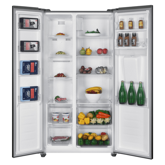 Refrigerator Side-by-Side Daewoo CSMSBS1ELVB3-EU , 439 l, E , No Frost , Inox